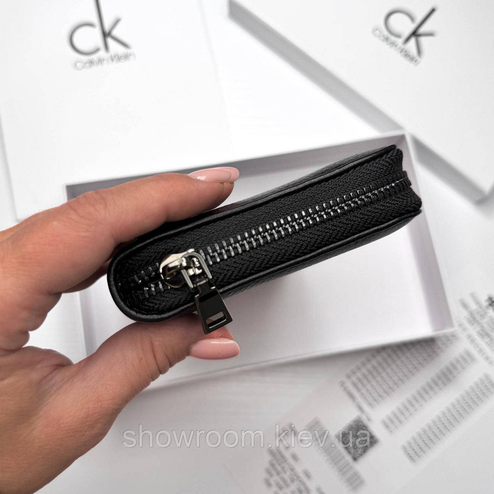 Мужской кожаный кошелек клатч на молнии Ск (6613) Киев - изображение 9