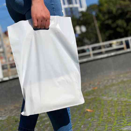 Пакет банан АКТ, 30х40(+3)см, 50 мкм, (100 шт.) белый, LDPE пищевой Павлоград