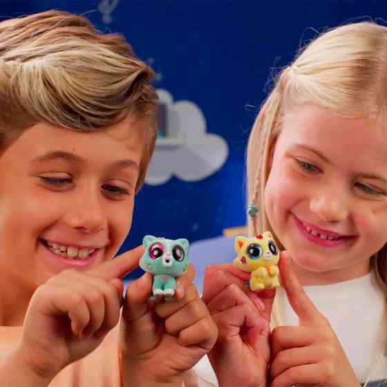 Коллекционная фигурка-сюрприз You You Котята Созвездие зодиака #sbabam 66/CN22 с бумажным домиком Винница