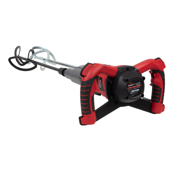 Электрический миксер для раствора Vitals Professional Em 1612-2BR PROTECTION+ : 1600 Вт, 750 об/мин (110973) Киев