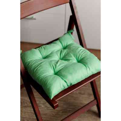 Подушка на стілець Прованс Фібра зелена 40х40 см (4823093446991) Вінниця