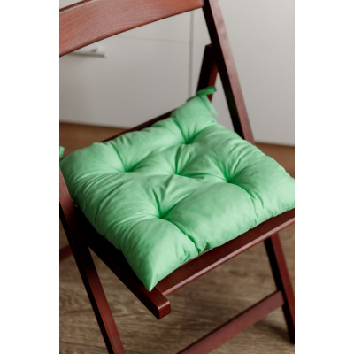 Подушка на стілець Прованс Фібра зелена 40х40 см (4823093446991) Вінниця - фото 2