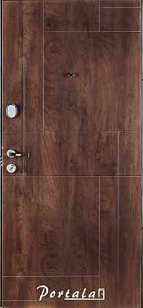 Двери квартирные, серия Люкс+Кале, модель Неаполь 2, гнутый профиль, 2 контура уплотнения, 2 замка 850 Киев