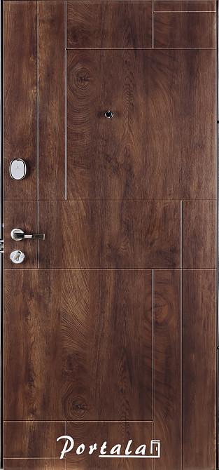 Двери квартирные, серия Люкс+Кале, модель Неаполь 2, гнутый профиль, 2 контура уплотнения, 2 замка 850 Киев - изображение 2