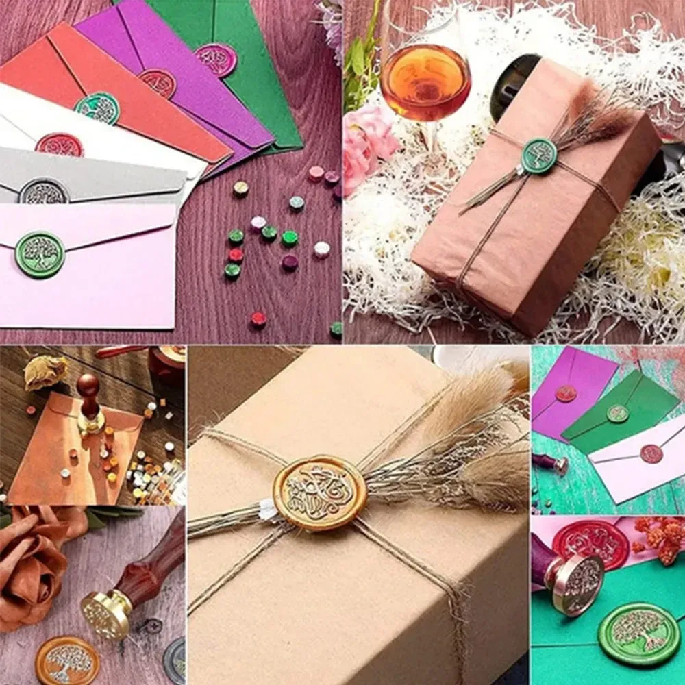 Подарочный набор сургучных печатей с 24 цветами Киев - изображение 10