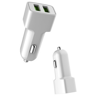 Зарядний пристрій ColorWay 2USB AUTO ID 2.4A (12W) white (CW-CHA009-WT) Вінниця - фото 6