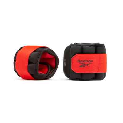 Обважнювач Reebok Flexlock Ankle Weights чорний, червоний RAWT-11270 0.5 кг (885652017237) Вінниця