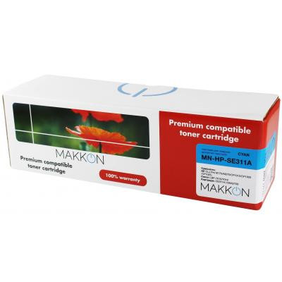 Картридж Makkon HP CLJP СE311A (126A) Canon 729 1k cyan (MN-HP-SE311A) Вінниця - фото 1