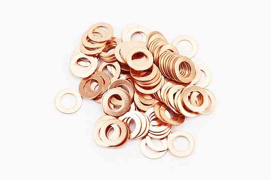 Шайба мідна 8x14x1мм DIN7603A, к-кт 100шт Київ