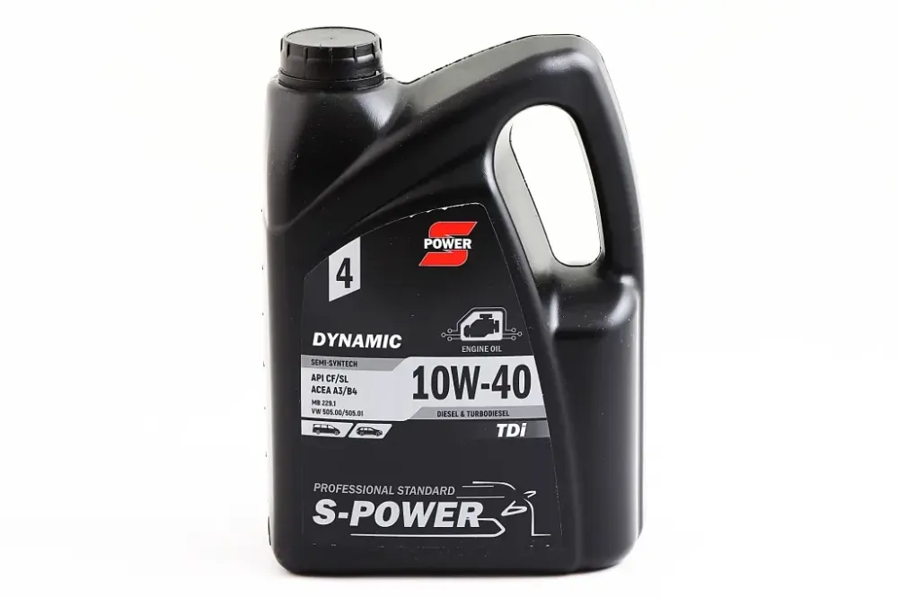 Кров дизельного 10W-40 S-Power Dynamic TDI SL/ CF 4л Вінниця - фото 1