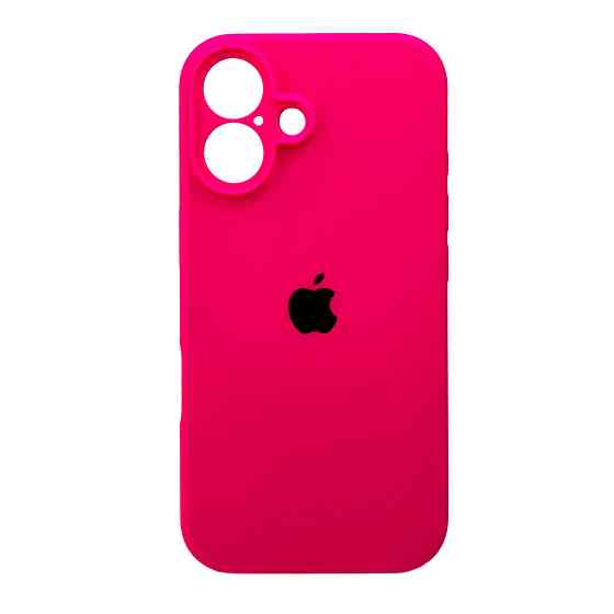 Чохол для смартфона Silicone Full Case AA Camera Protect for Apple iPhone 16 23,Shiny Pink Київ