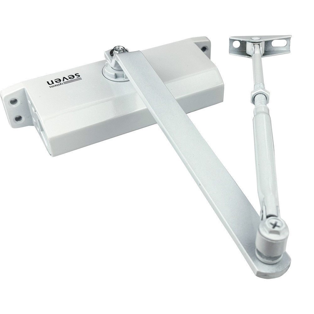 Доводчик дверей 45-75 кг SEVEN DC-7743 white Київ - фото 18