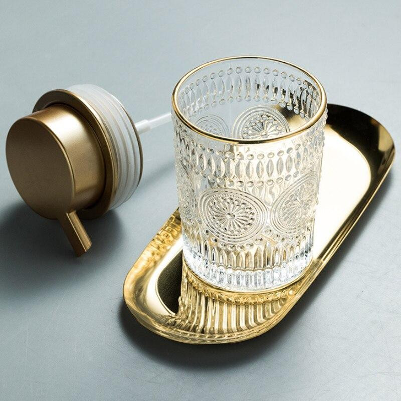 Дозатор для жидкого мыла, моющих средств стеклянный Bathlux 200 мл Каменец-Подольский - изображение 2