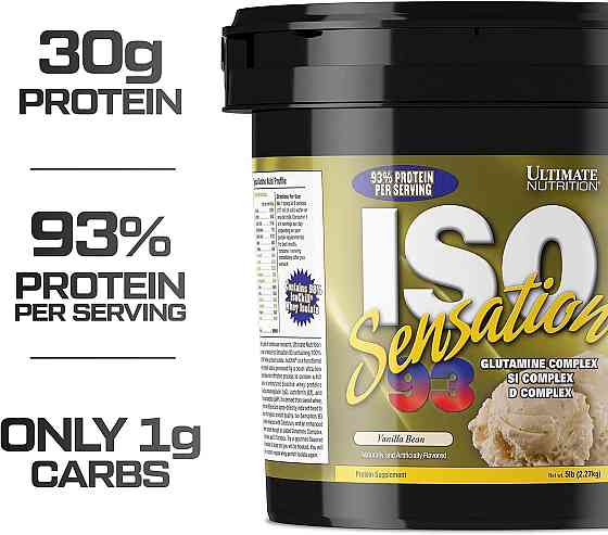 Iso Sensation 2.3 kg ( Delicious Vanilla Bean) Луцьк