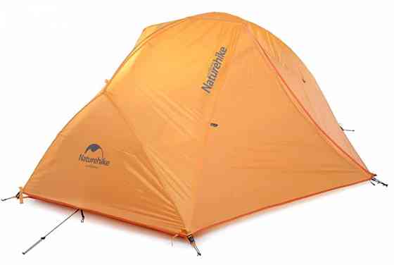 Намет надлегкий двомісний  з футпринтом Naturehike Star-River 2 Updated NH17T012-T, 210T, помаранчев Київ