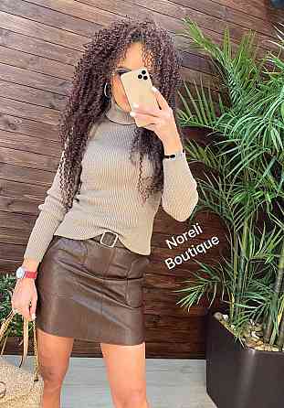 Водолазка жеснкая однотонная рубчик, гольф женский базовый, женские базовые гольфы водолазки в Украине Киев