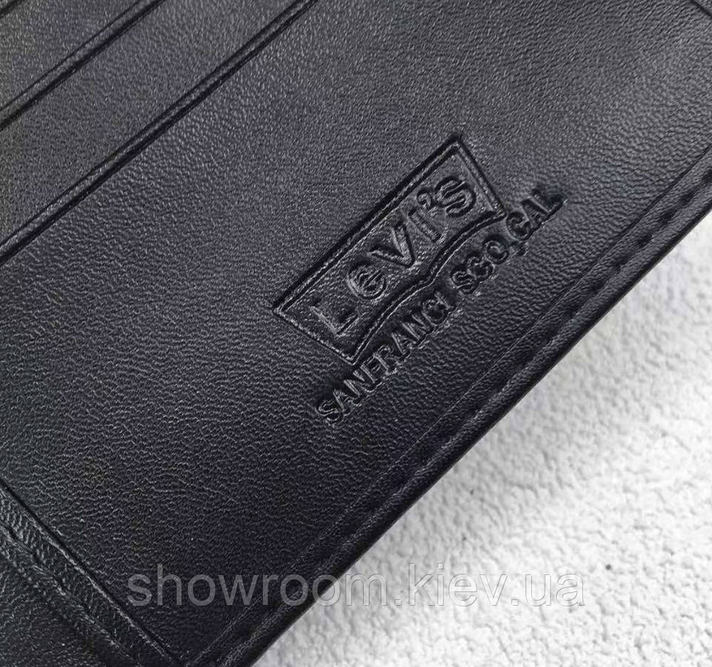 Мужской подарочный набор ремень и портмоне Levis (509) Киев - изображение 7