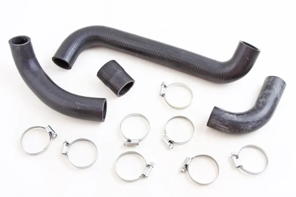 Патрубок радиатора 2101 БРТ с хомутами (4 шт.) Винница - изображение 1