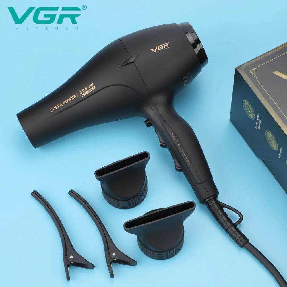 Фен VGR V-406 BLACK EX-73 Львов - изображение 1