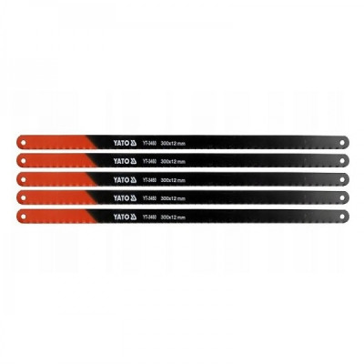 Полотно Yato по металлу 300 мм. 5 шт. (YT-3460) Винница - изображение 1