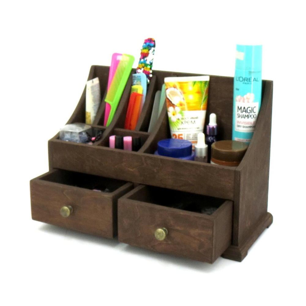 Органайзер для косметики "Августа" капучино Миколаїв - фото 1