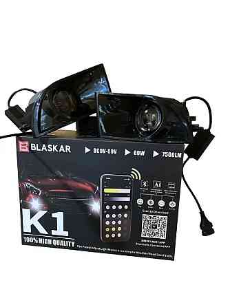 Комплект противотуманных LED фар BL Toyota Land Cruiser Prado 120 (2002-2009) 3000-6000K 80W 12V ПТФ FOG управление с телефона Харьков