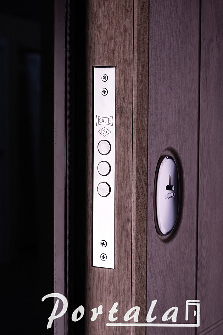 Двері вуличні, МДФ-фарбування по RAL,серія ТРІО, модель Неаполь-2 Київ - фото 4