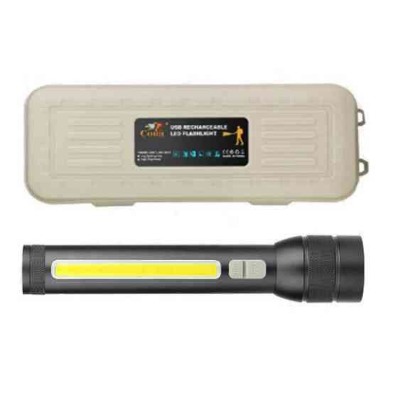 Світлодіодний ліхтарик CB-C23-P90+COB, Ліхтарик поліцейський, Ліхтар із захистом DJ-643 від пилу Київ