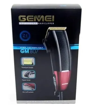 Професійна машинка для стрижки волосся Gemei GM-807 9W 3 мм, 6 мм, 9 мм и 12 мм 7456 Київ - фото 7