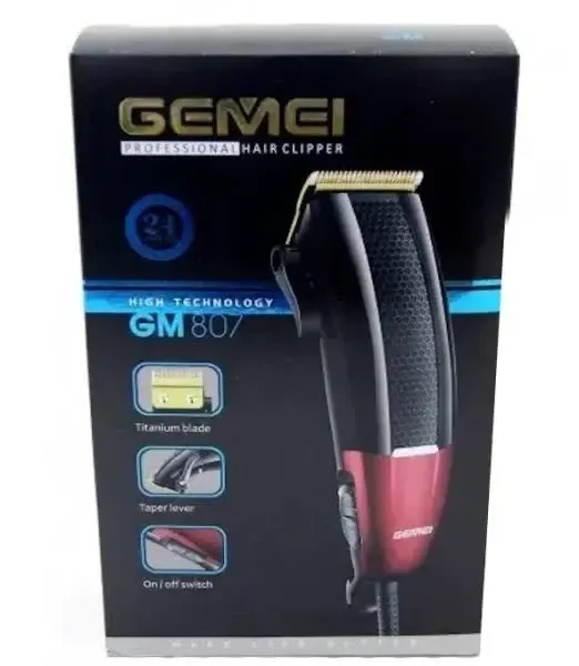 Професійна машинка для стрижки волосся Gemei GM-807 9W   3 мм, 6 мм, 9 мм и 12 мм  7456 Одеса - фото 7