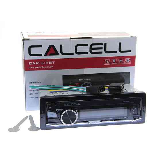 Автомагнитола 1DIN Calcell CAR-515BT (Bluetooth/USB/MicroSD/AUX/FM) RGB подсветка Харьков