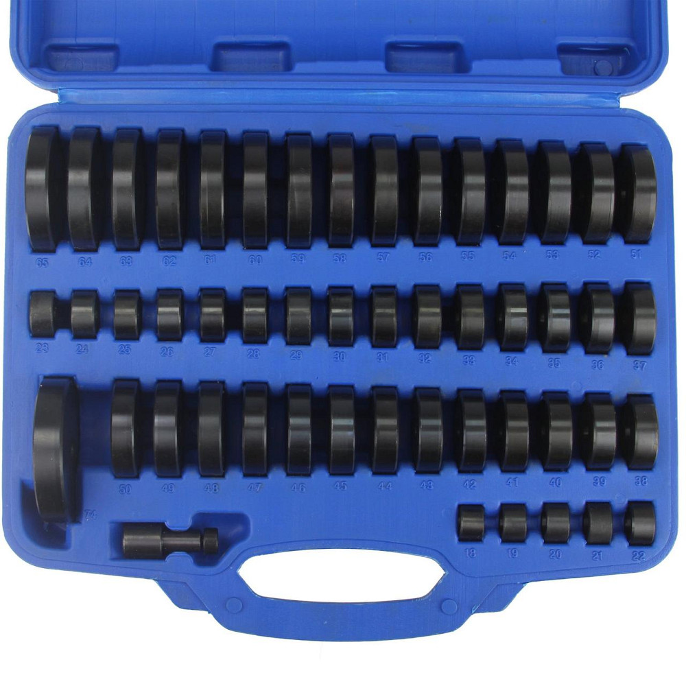 Набір для монтажу та демонтажу підшипників і втулок 52 предмети у валізі Mar-Pol (M66775) Нововолинськ - фото 4