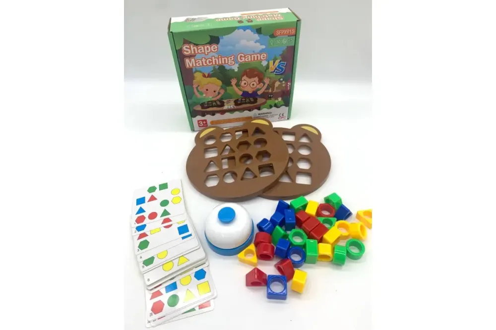 Настольная развивающая игра на соответствие формы и цвета Коломыя - изображение 3