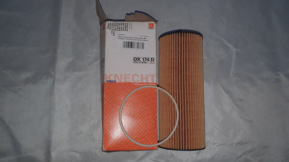 Фільтр оливний (змінний елемент). Knecht-Mahle. OX174DEco. MB Atego. Харків - фото 1