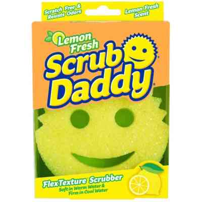 Губки кухонные Scrub Daddy Lemon Fresh 1 шт. (5060481023054) Винница