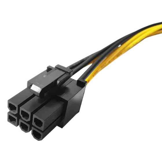 Кабель живлення для відеокарти ATX 6pin на 8pin, M/M 50см Винница