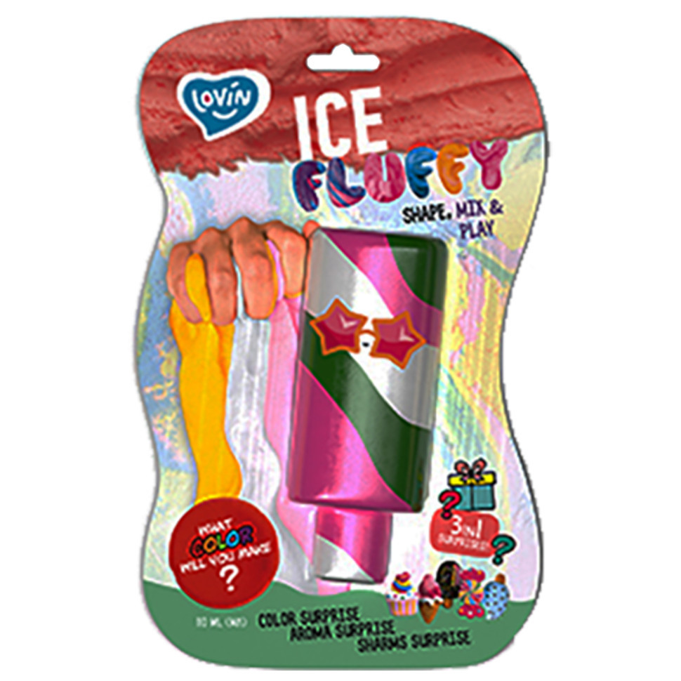 Лізун-антистрес TM Lovin Ice Fluffy ескімо 110 мл 80127 Вінниця - фото 5