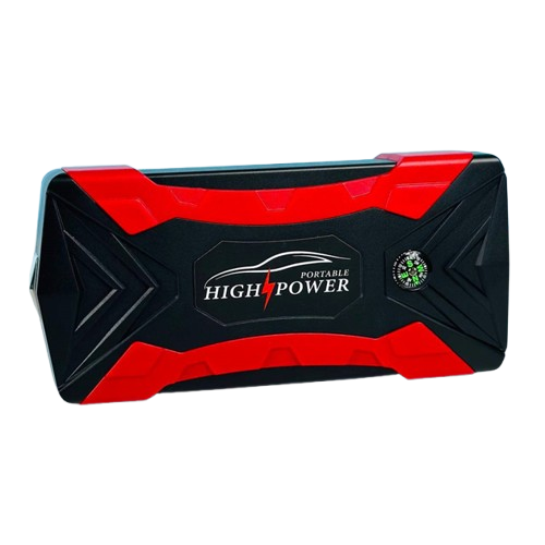 Пускозарядний пристрій бустер Jump Starter QY33 99800mAh 4 USB Чорно-червоний Вінниця - фото 4