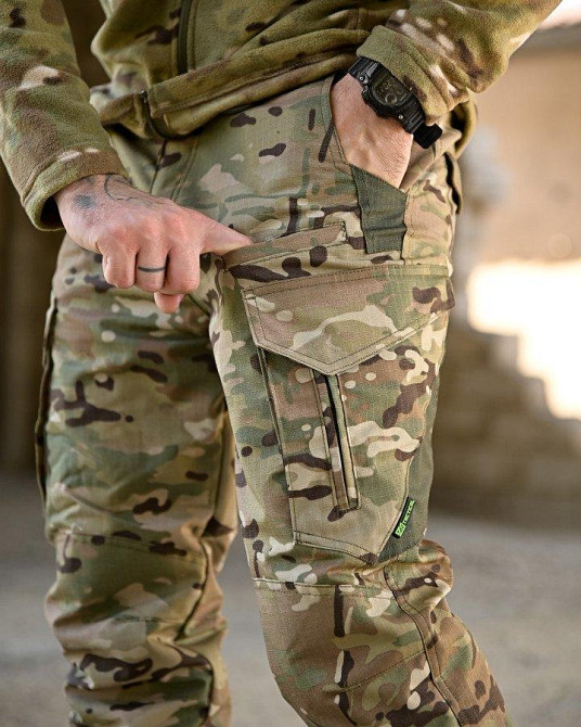 Зимові тактичні штани PERSERK мультикам ПП7964 Одеса - фото 5