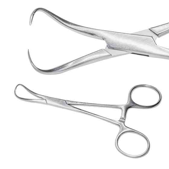 Затискач для операційної білизни Backhaus, 13см, J-18-010 Дніпро