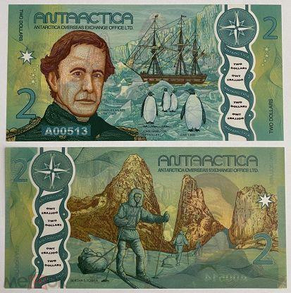 Antarctica Антарктика - 2 Dollars 2020 UNC Полтава - фото 1