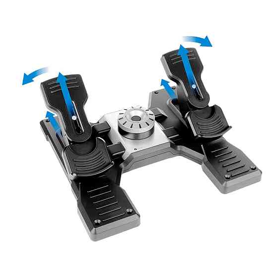 Педалі Logitech G Flight Rudder Pedals (945-000005) чорний/сріблястий Харьков