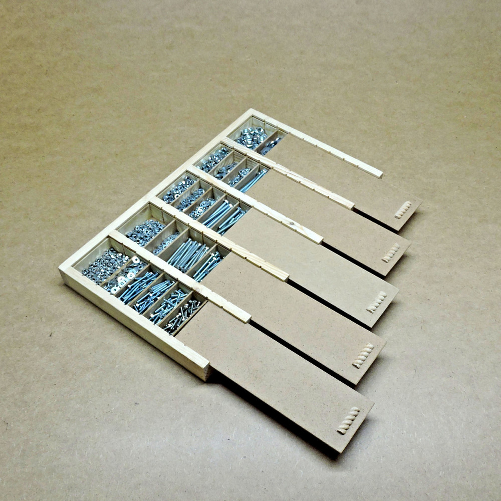 Набір 5х болтів і гайок М4-М10 2300шт Миколаїв - фото 9