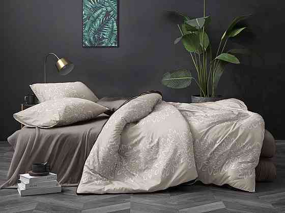 Ecotton Комплект постільної білизни Ecotton двоспальний 180х215 см бежевий (23912) Киев