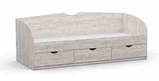 Кровать односпальная L-8, Самоа Димчастий, 2030х834х766 Львов