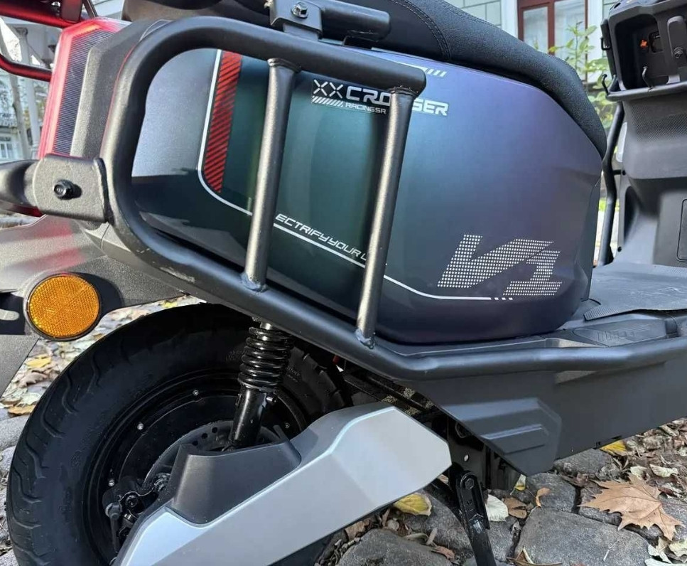 Электроскутер Crosser V1 2000W 72V/23Ah - Хамелион. Харьков - изображение 5