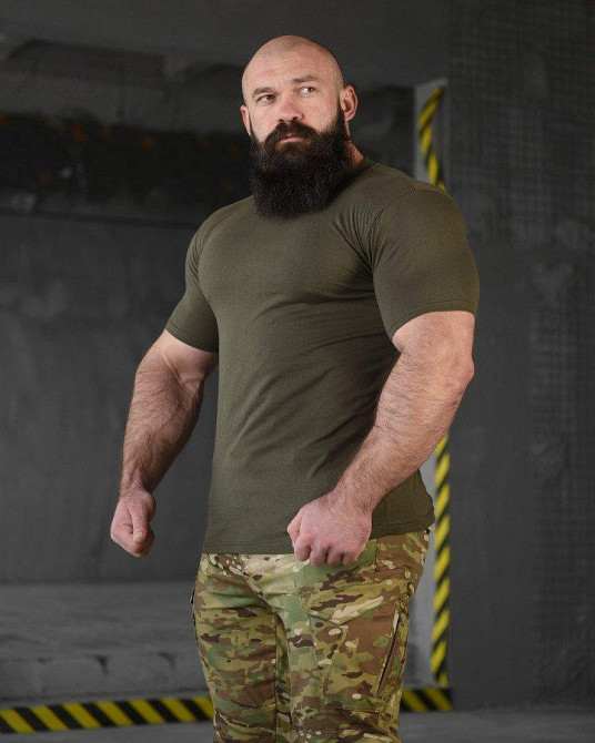 Футболка хлопковая  oliva ВТ0965 Одесса - изображение 2