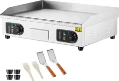 Гриль SucceBuy Commercial Electric Griddle 4000W Flat Top Grill Stainless Steel, Podnieś swoje umiejętności kulinarne dzięki Київ