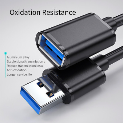 Дата кабель USB 3.0 AM/AF 1.0m Essager (EXCAM-YT01) Вінниця - фото 3