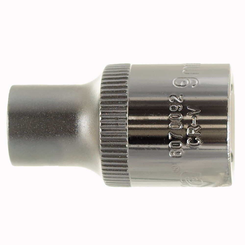 Насадка шестигранна коротка 1/2" 9мм CrV ULTRA (6070092) Рівне - фото 6